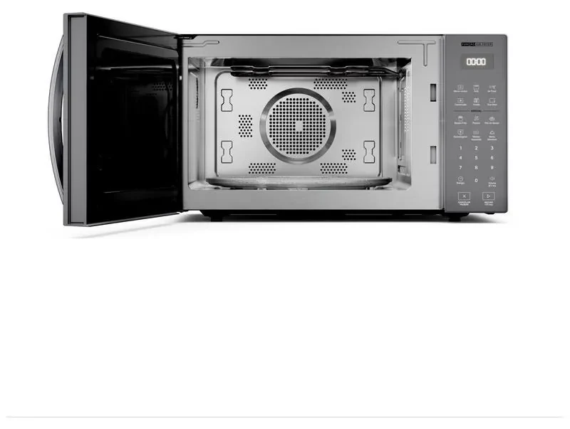 Micro-ondas Brastemp de Bancada 29 Litros Air Fryer Cinza BMC29AR