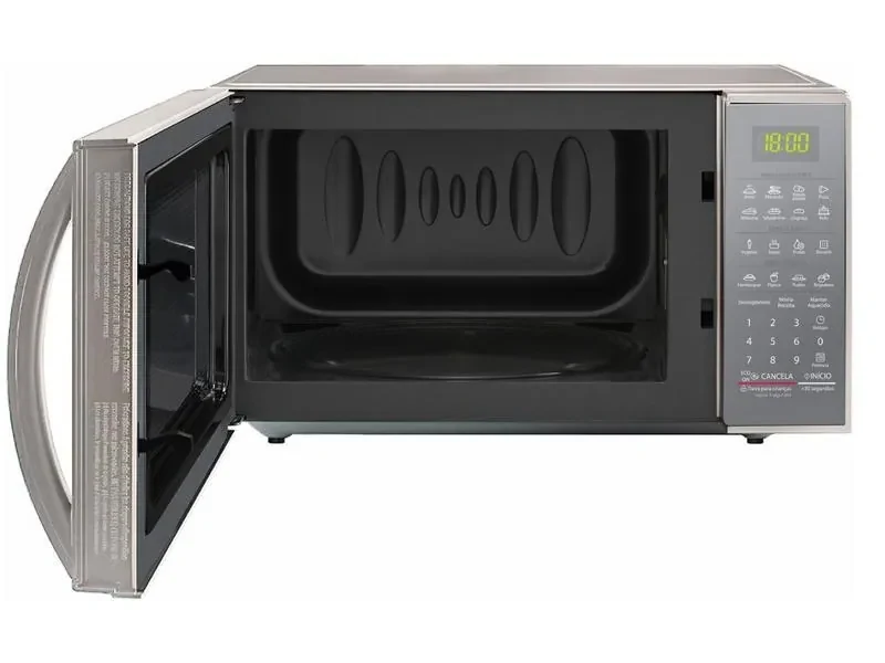 Microondas LG 30 Litros Limpa Fácil MS3043BR