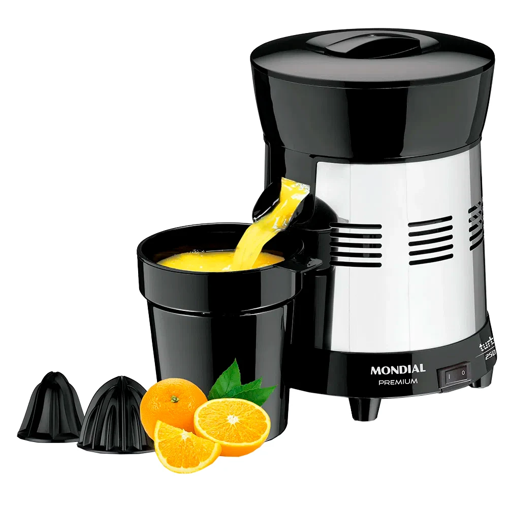 Espremedor de Frutas Mondial Premium Turbo E-10 1L 250W