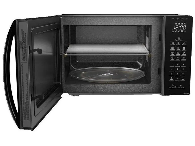 Microondas Panasonic Dupla Refeição ST66NBRU 34L