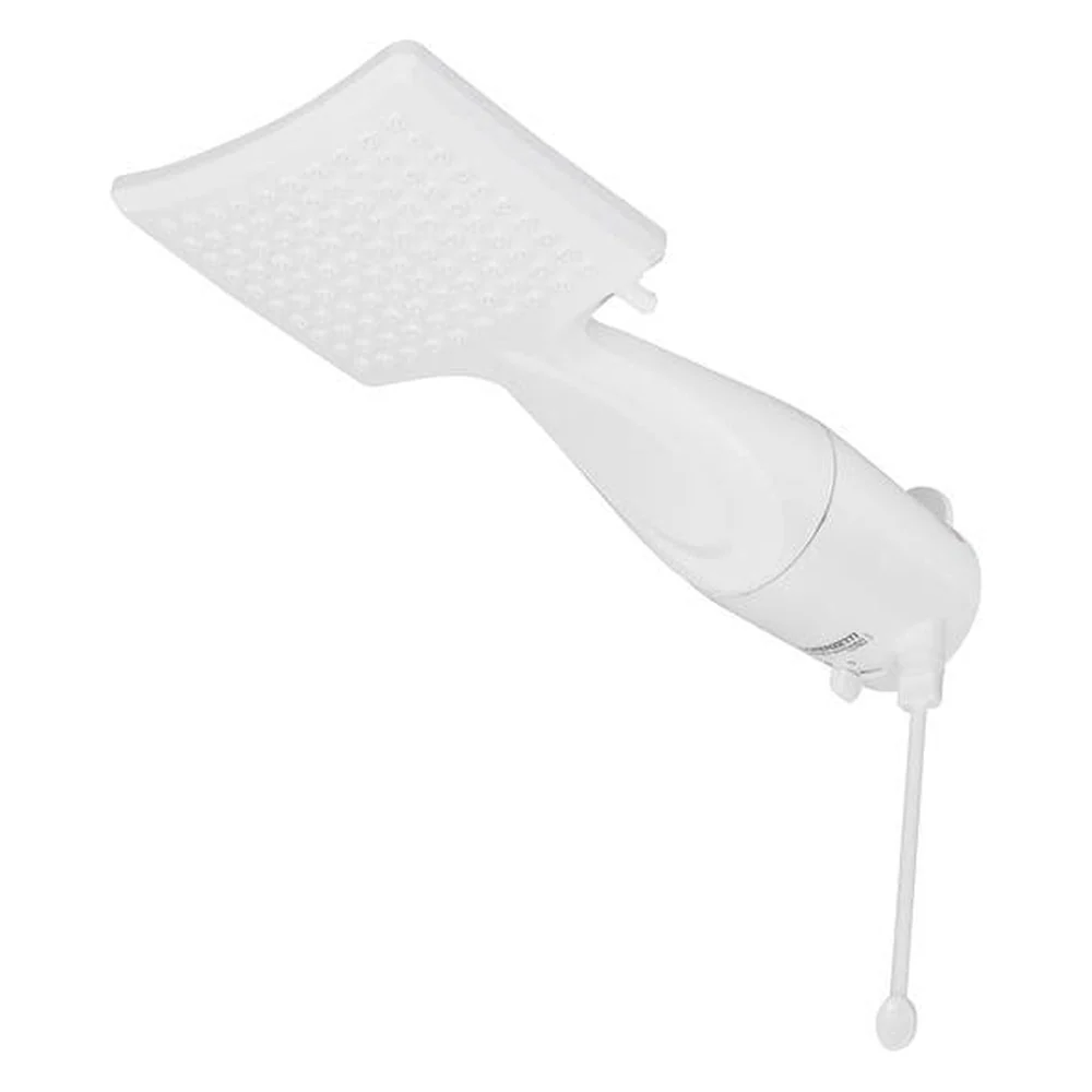 Chuveiro Elétrico Eletrônico 127V (110V) 5500w Branco Quadrado Loren Shower Lorenzetti