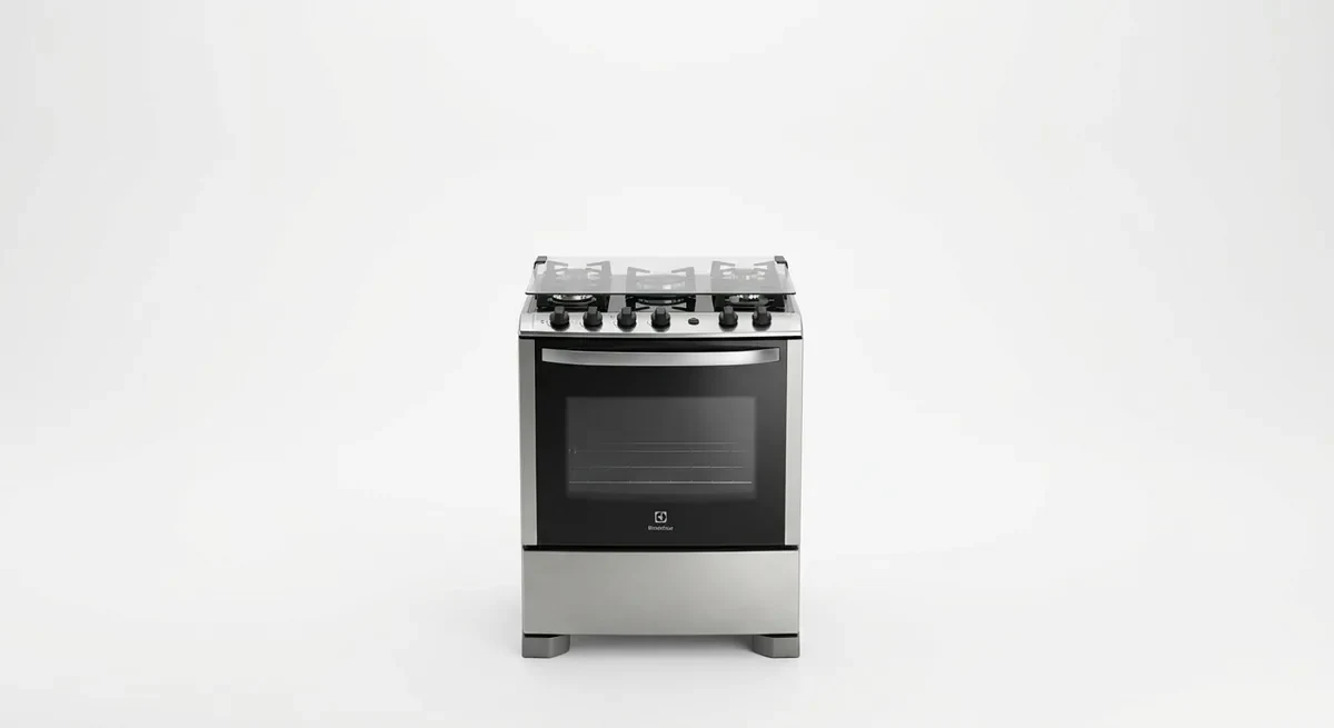 Fogão 5 Bocas Electrolux FE5IS com Mesa de Vidro