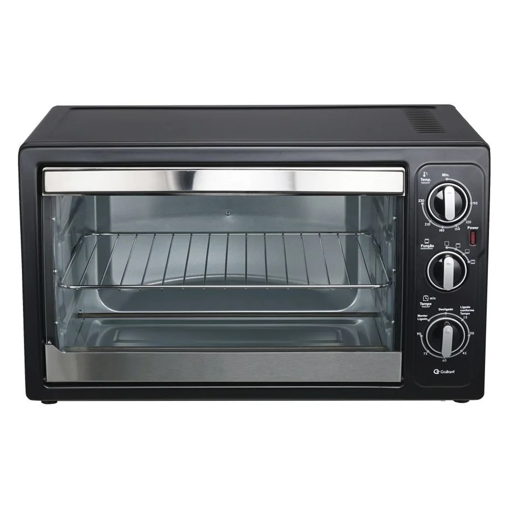 Forno Elétrico Bancada Gallant com Timer 42 Litros Preto GFO42EM2A-PT