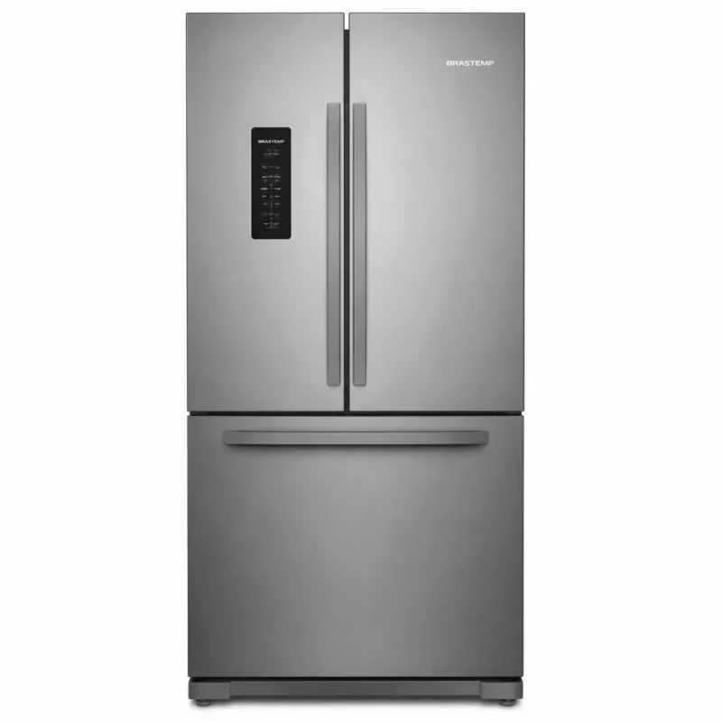 Geladeira Brastemp BRO85AK Frost Free French Door Inverse 554 Litros