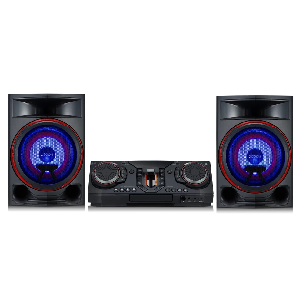 Mini System LG XBOOM CL87 2350W Karaokê Bluetooth Funções DJ com Iluminações