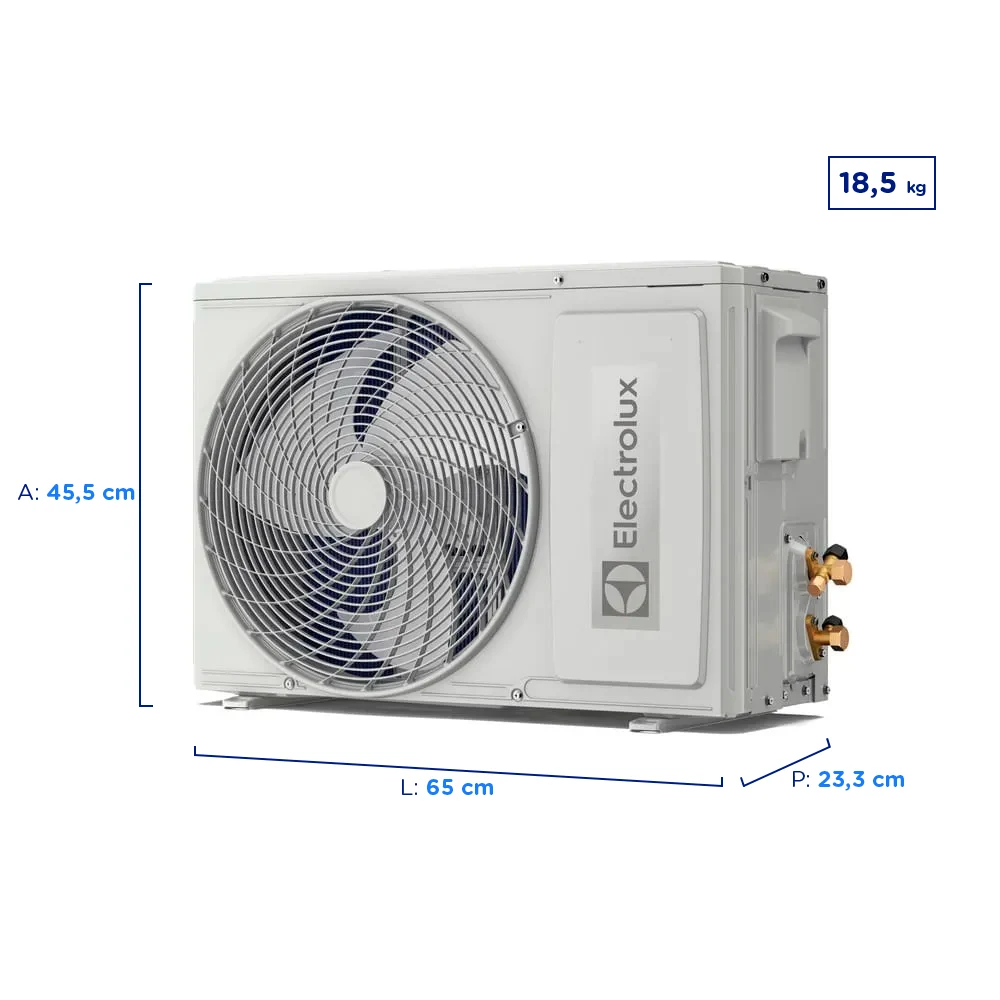 Ar-Condicionado Split Full Inverter 12.000 BTUs MaxComfort Electrolux Frio