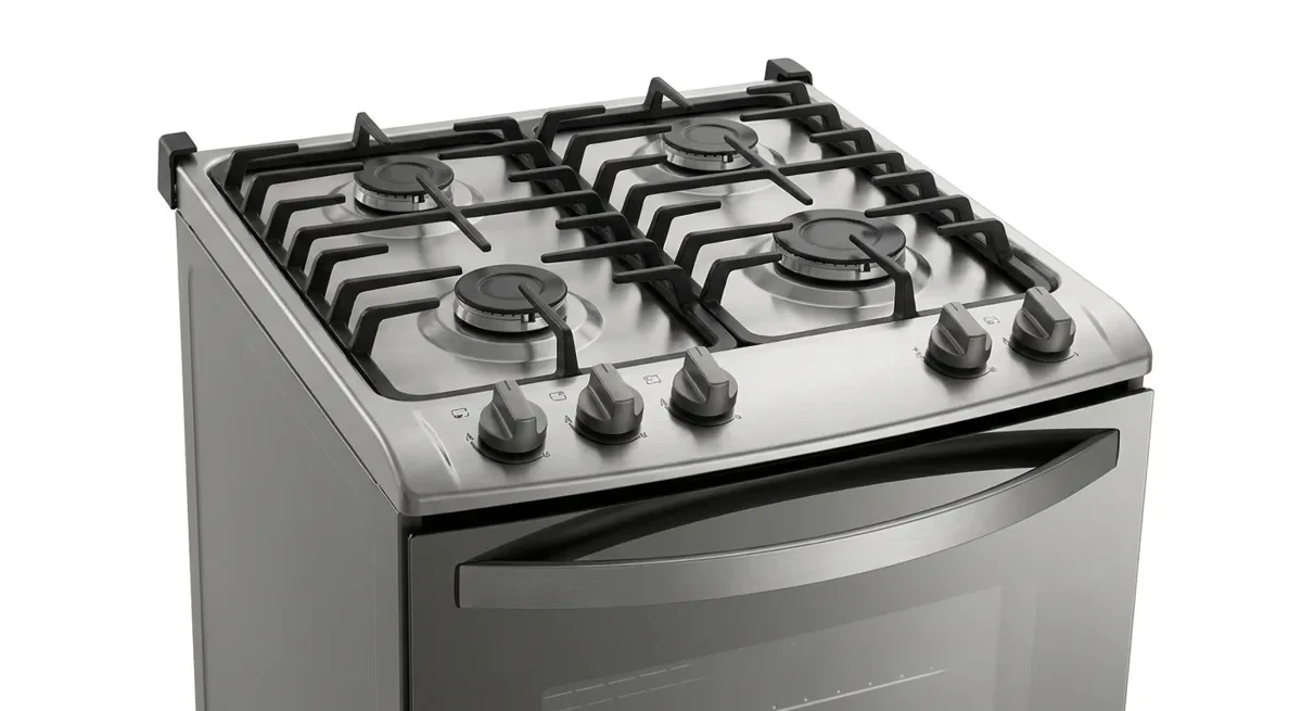 Fogão 4 Bocas Electrolux FF4IS Mesa de Inox