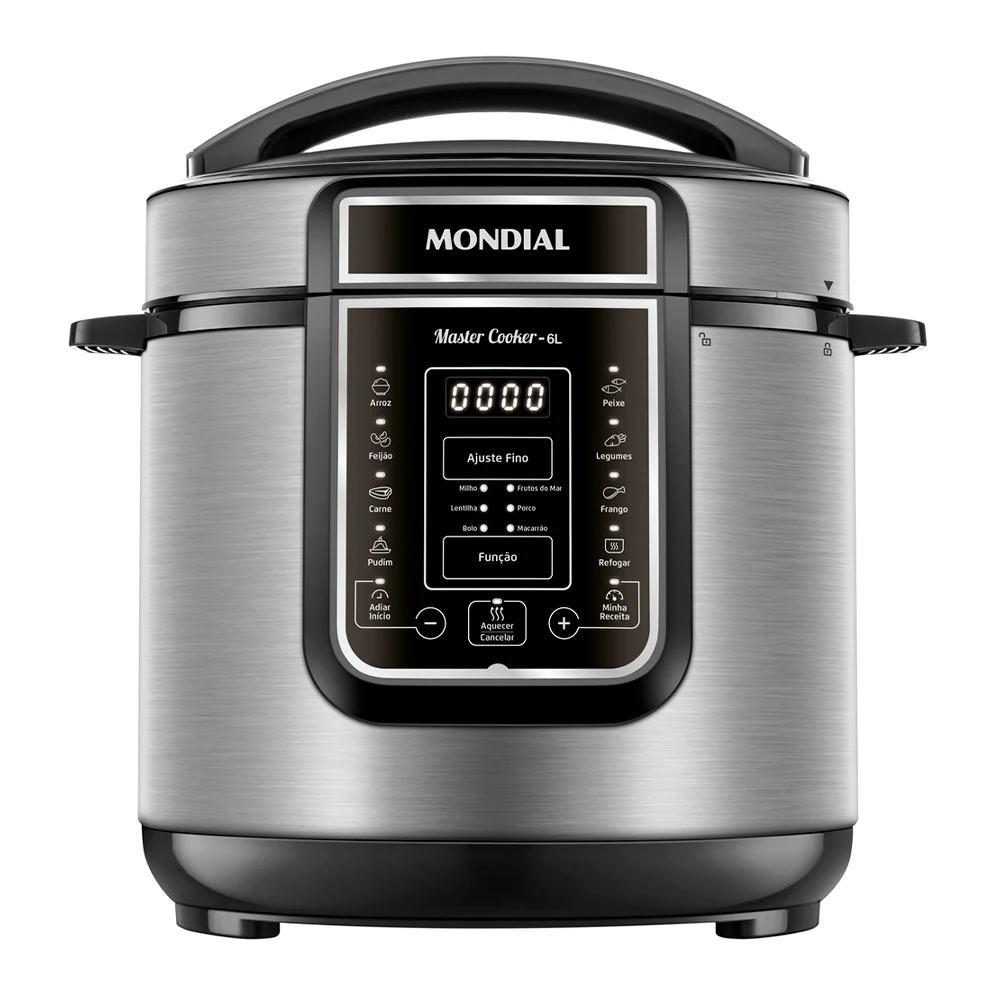 Panela Elétrica de Pressão Digital Mondial MasterCook 6L PE60