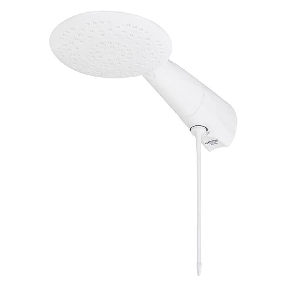 Chuveiro Elétrico Eletrônico 220V 4500w Branco Redondo com Resistência Blindada Advanced Lorenzetti