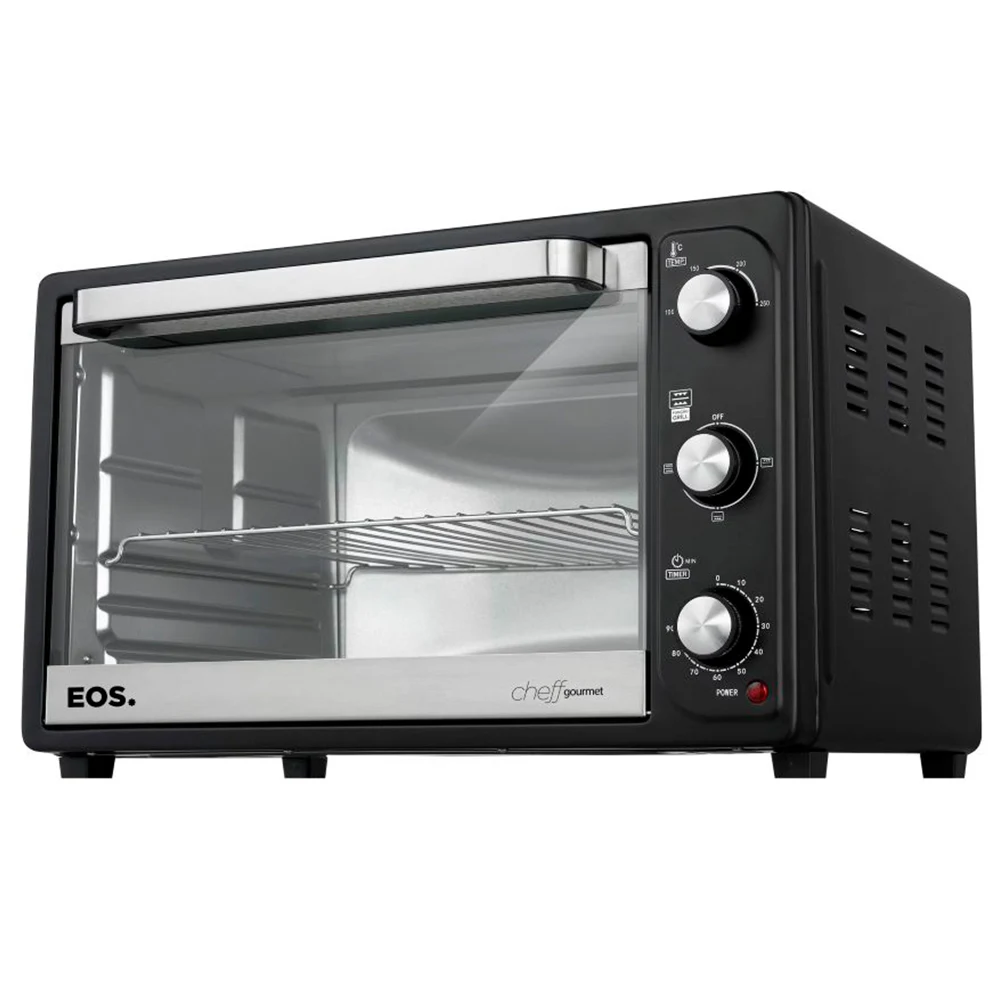 Forno Elétrico de Bancada 60L EOS Cheff Gourmet Grill Timer EFE60PP