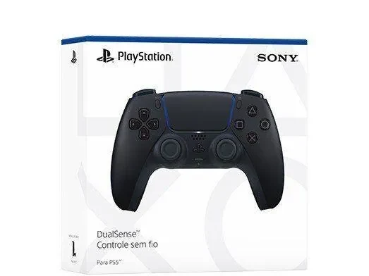 Controle PS5 sem Fio Dualsense Midnight Black Sony